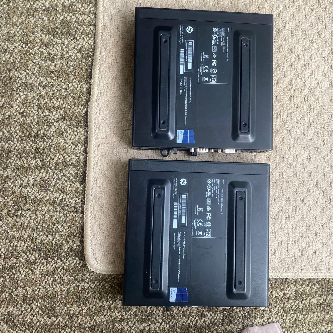 HP ProDesk 400 G2 Mini パソコン2台まとめ売り