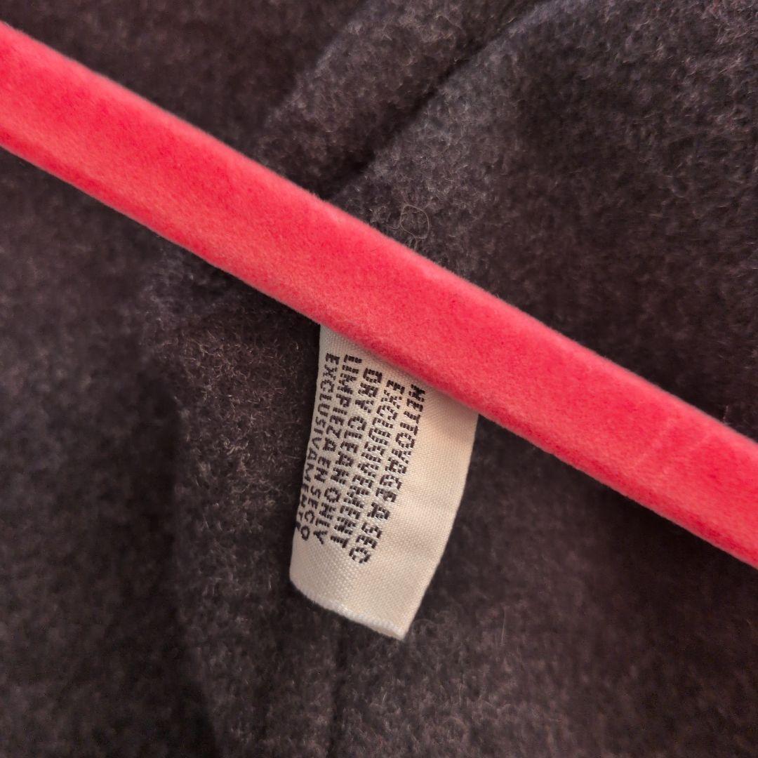 HERMES ダークグレー ピーコート