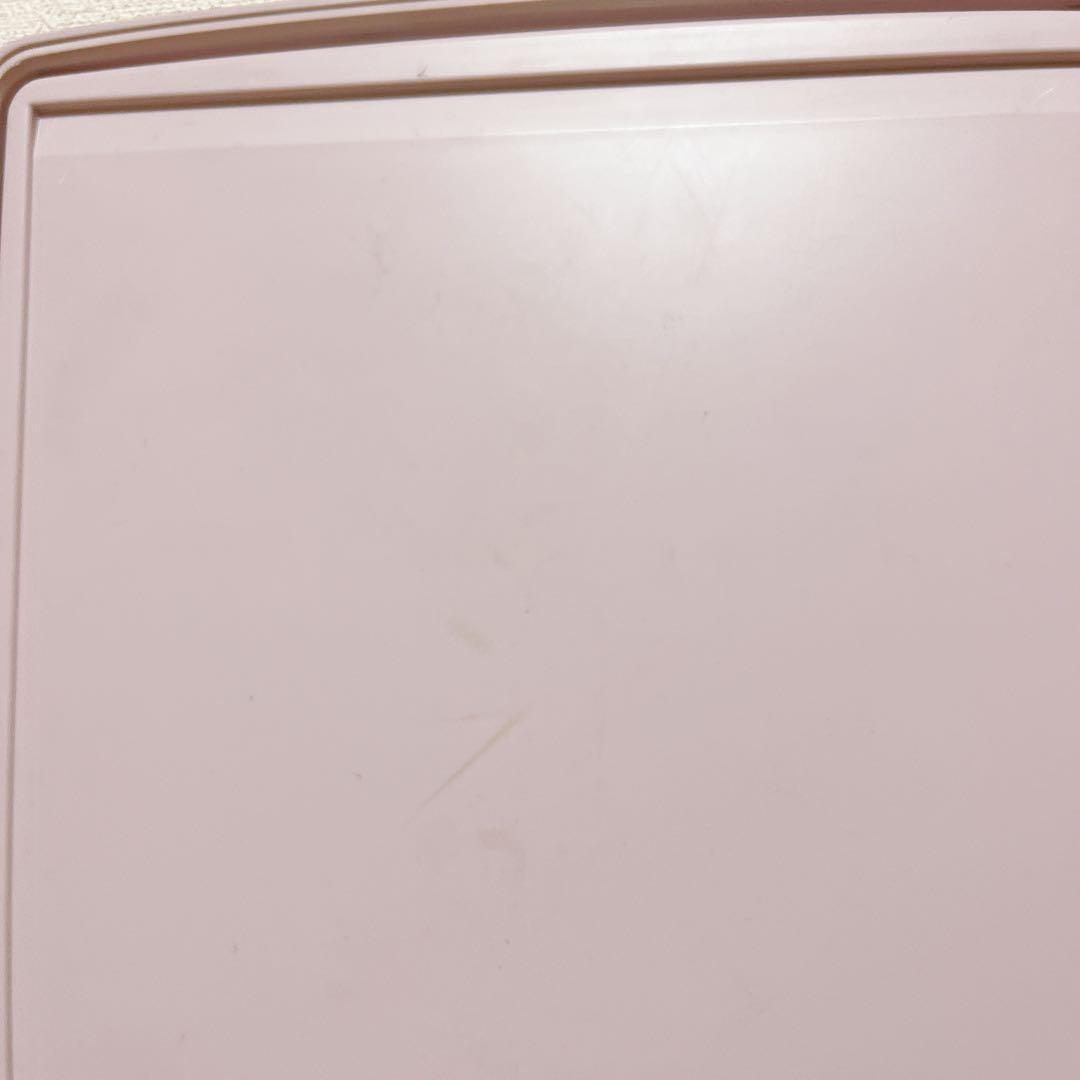 ★タッパーウェア ロングケース 衣装ケース ピンク3個 廃番品