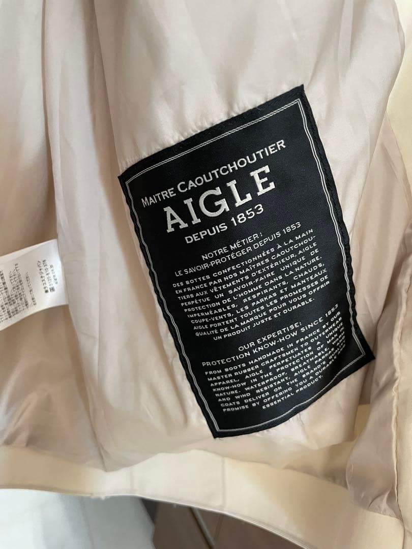 AIGLE ラ マヨル　防水透湿　パーカー　38 美品