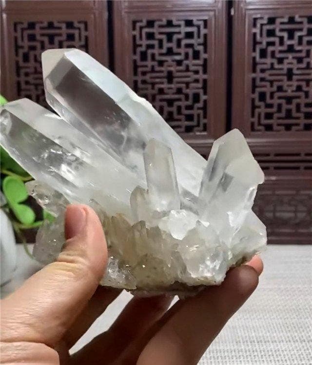 ◆超強いパワーヒマラヤ産天然水晶クラスターB0123/C162/168C