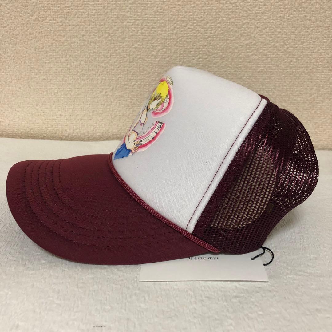 Yumin Ha Maroon Angel Girl Hat cap ユミン ハ