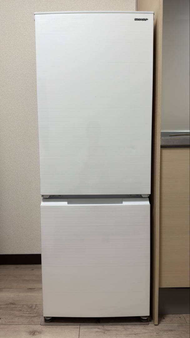 【k.k様】SHARP SJ-D18G-W 2021年製 冷蔵庫マット付き