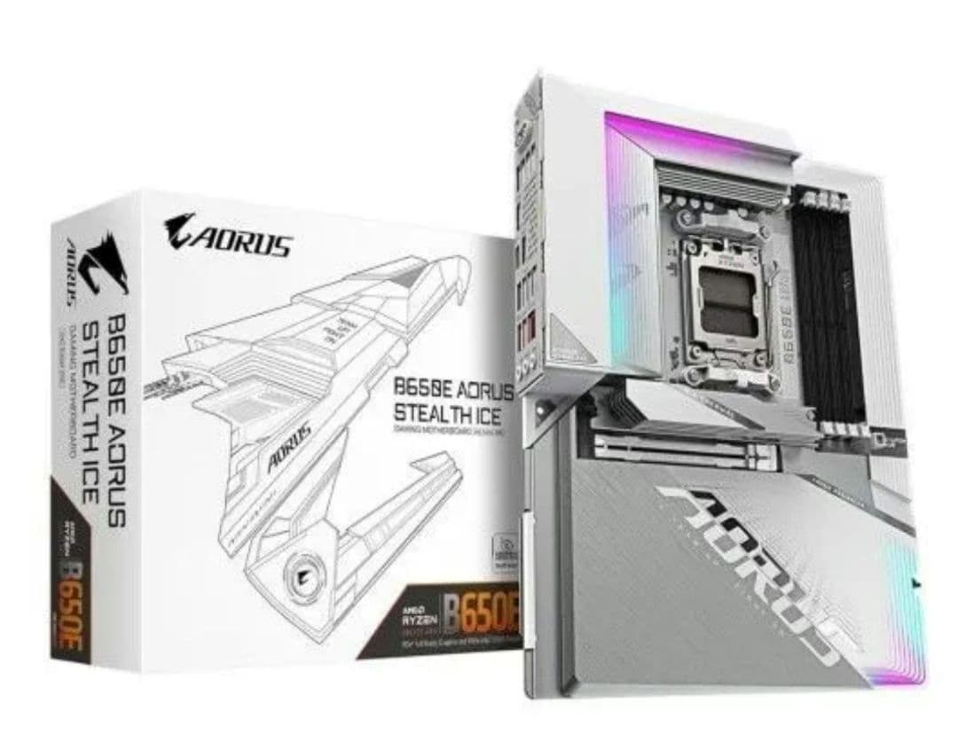 マザーボード GIGABYTE B650E AORUR STEALTH ICE