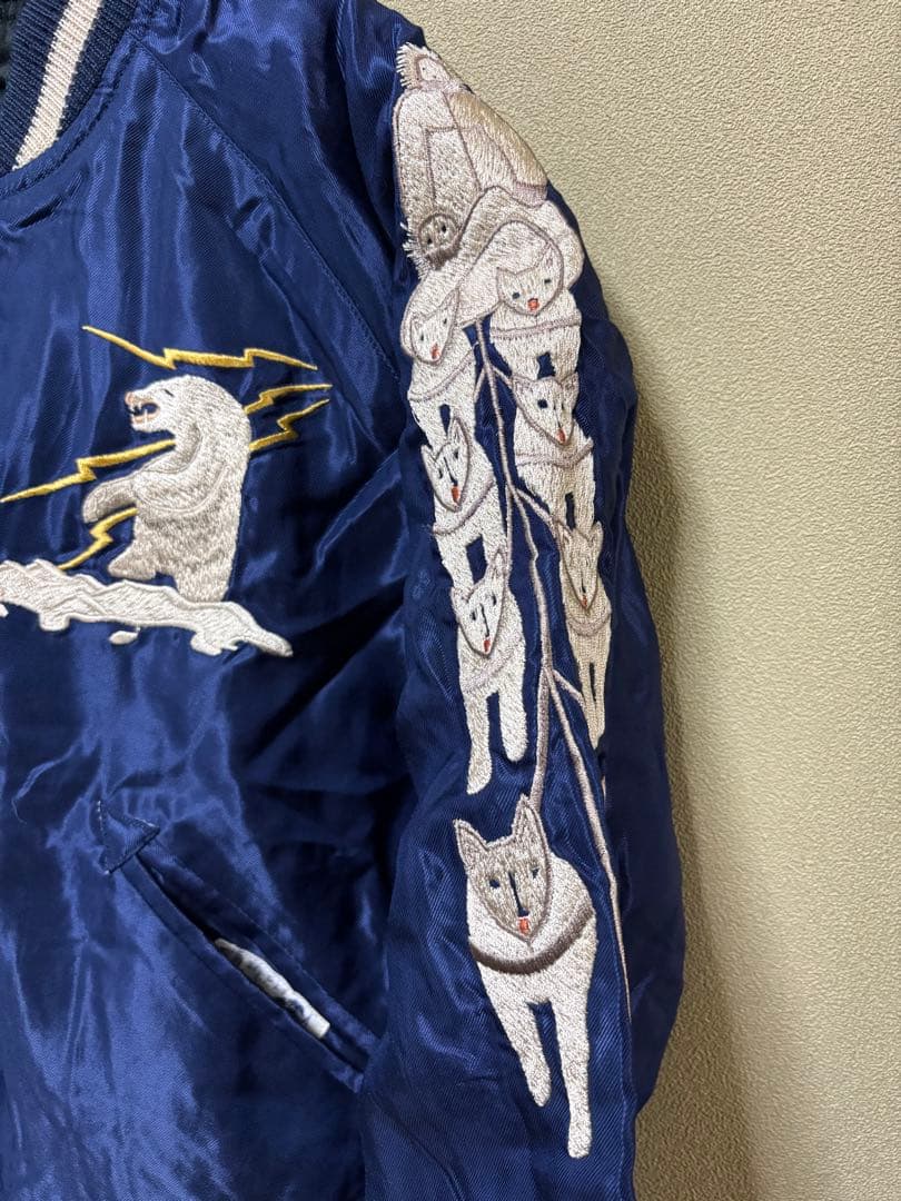 BEAMSBOY×東洋エンタープライズリバーシブルスカジャン。