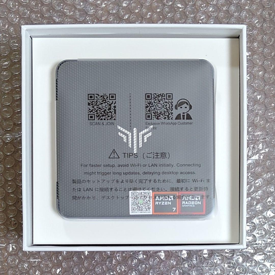 NiPoGi AM21 Ryzen 7 8745HS ベアボーン Win11