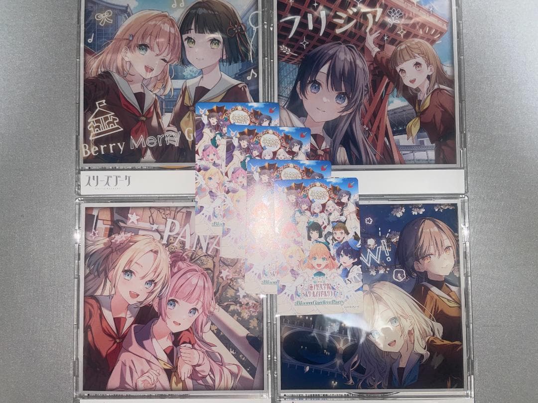 蓮ノ空女学院スクールアイドルクラブ ゲーマーズ CD付前売券 全4種セット