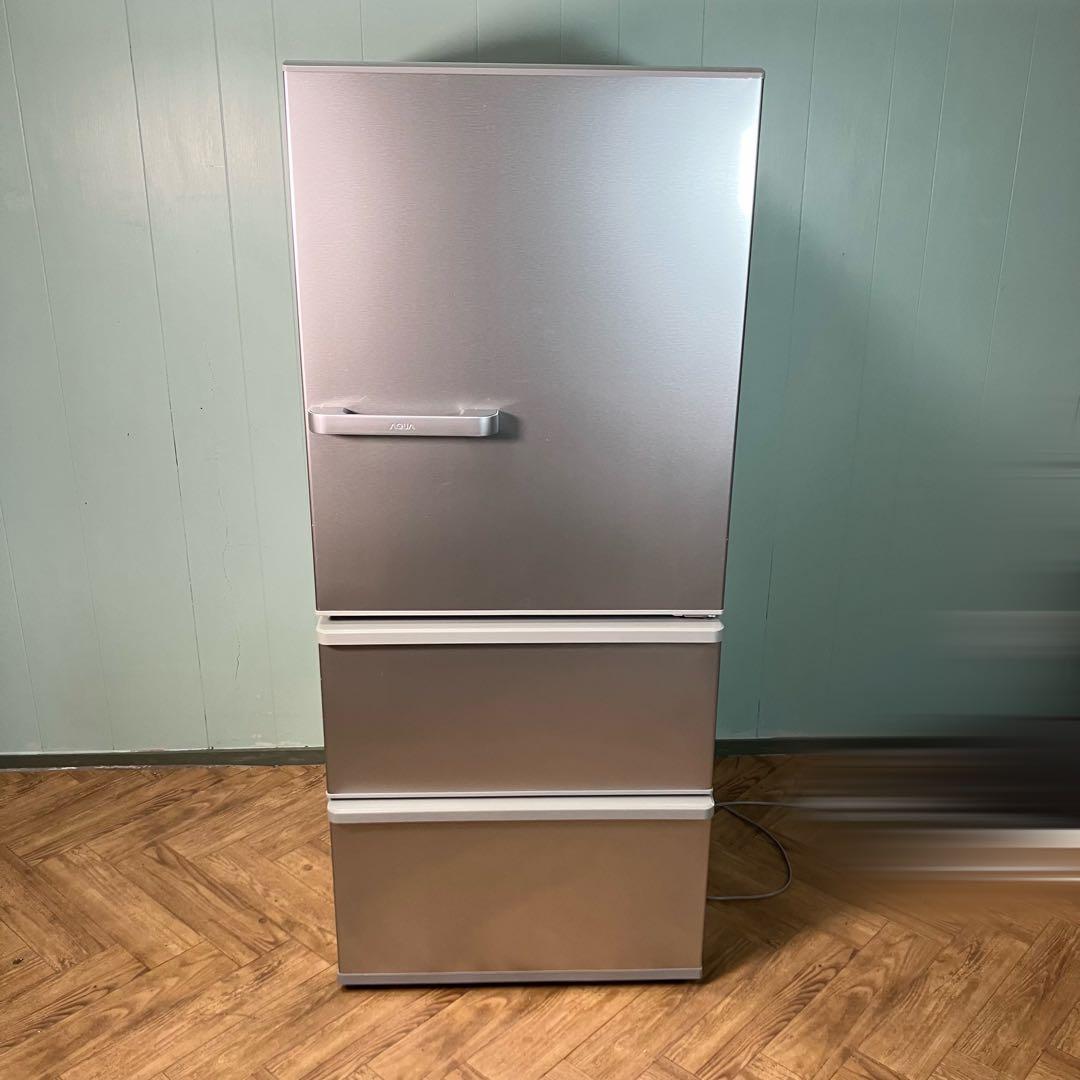 【送料込み】AQUA 冷蔵庫 中型 AQR-27K 272L 2021年 3ドア