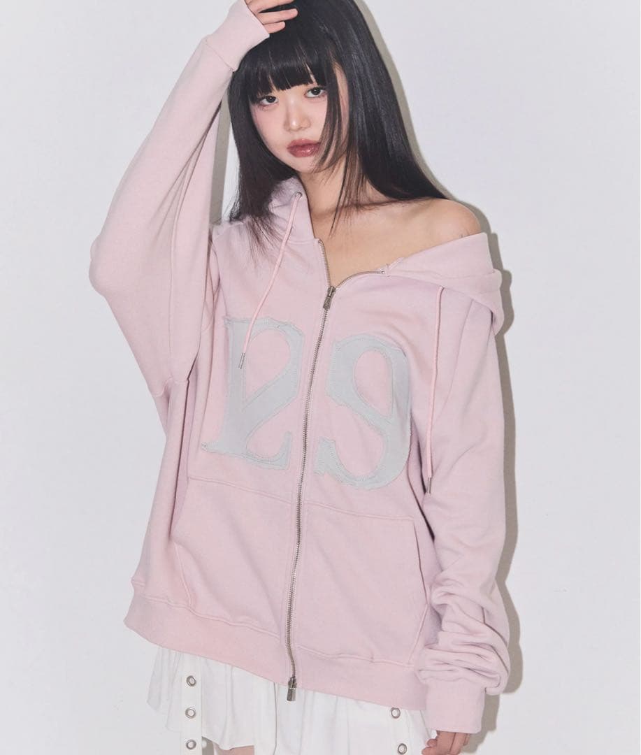 ILLIGO ジップパーカー ピンク S