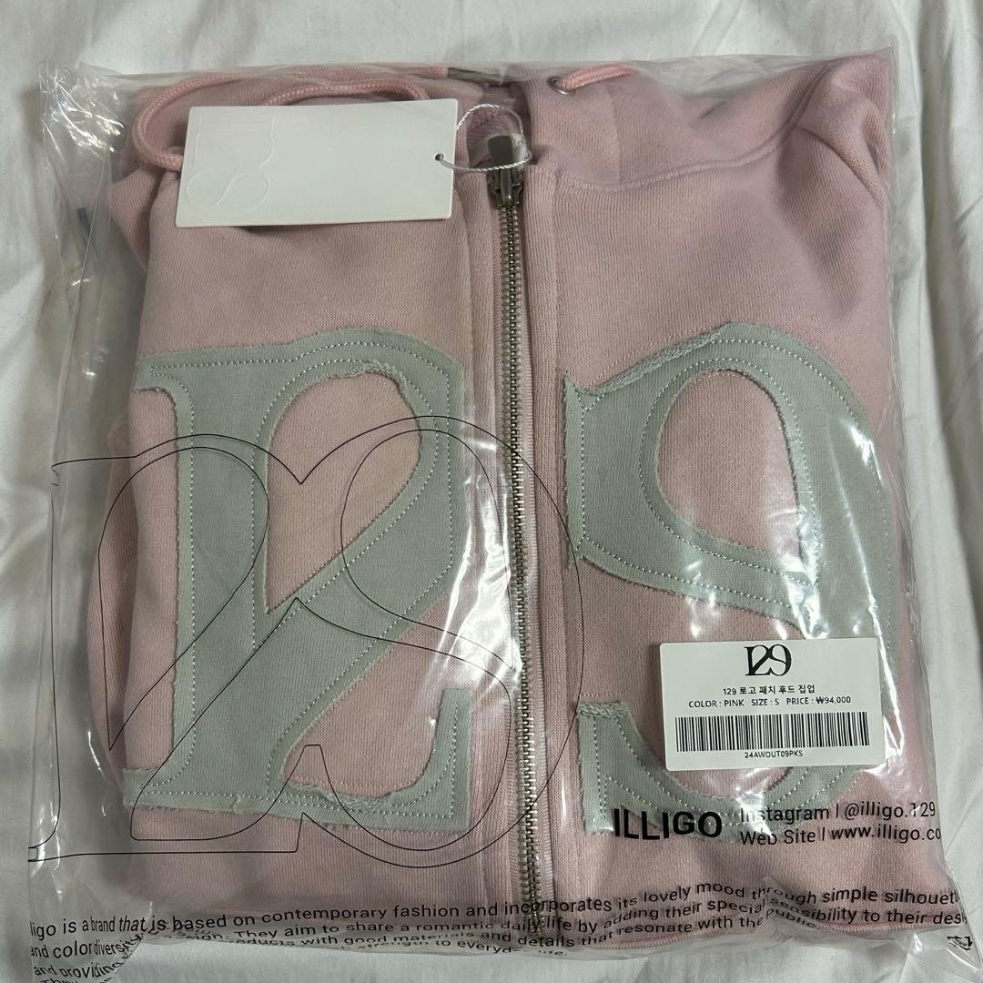 ILLIGO ジップパーカー ピンク S