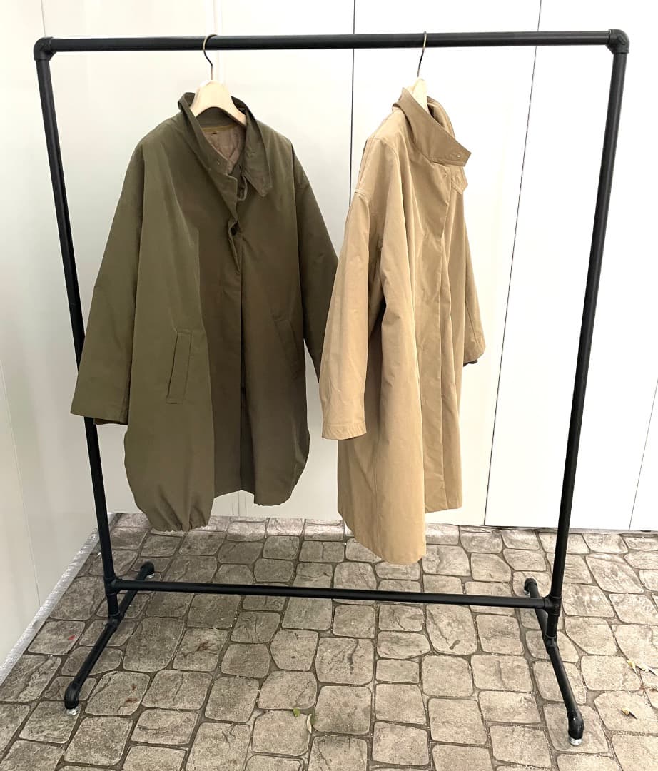 りーちゃん　2台　アイアン ガス管調 ハンガーラック 引き取り限定