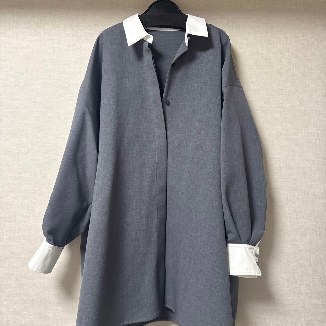 macchat マチャット　シャツワンピース