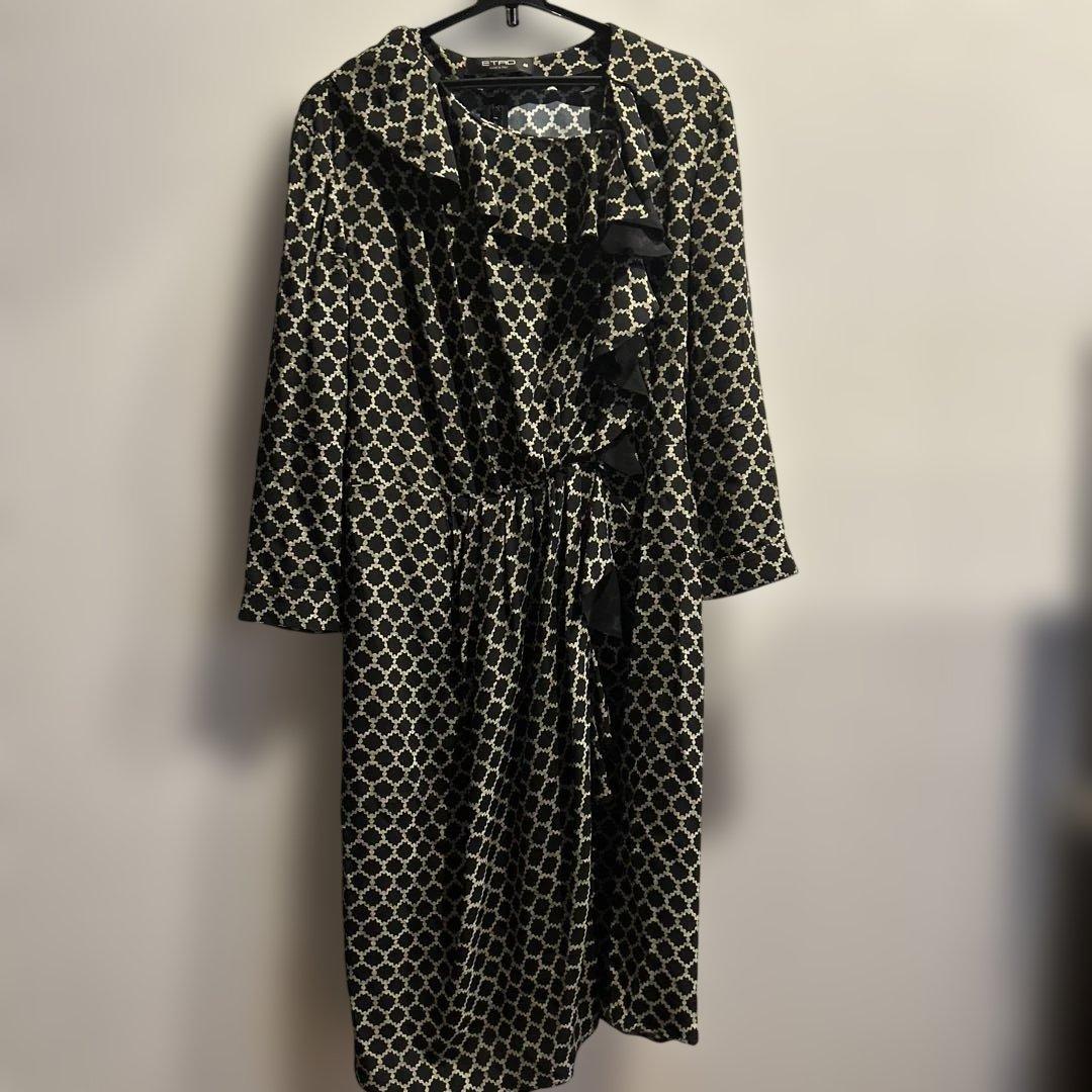 矢*草様 ETRO フリル付きワンピース 46