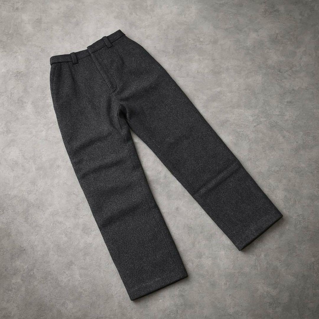 80s 90s MADE IN USA製！エルエルビーン グレー ウールパンツ