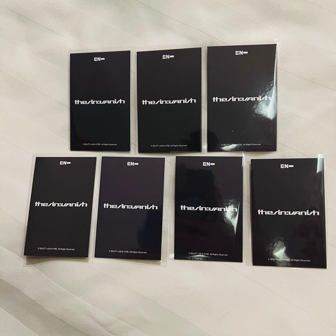 enhypen エナプ THE SIN : VANISH ポップアップ 購入特典