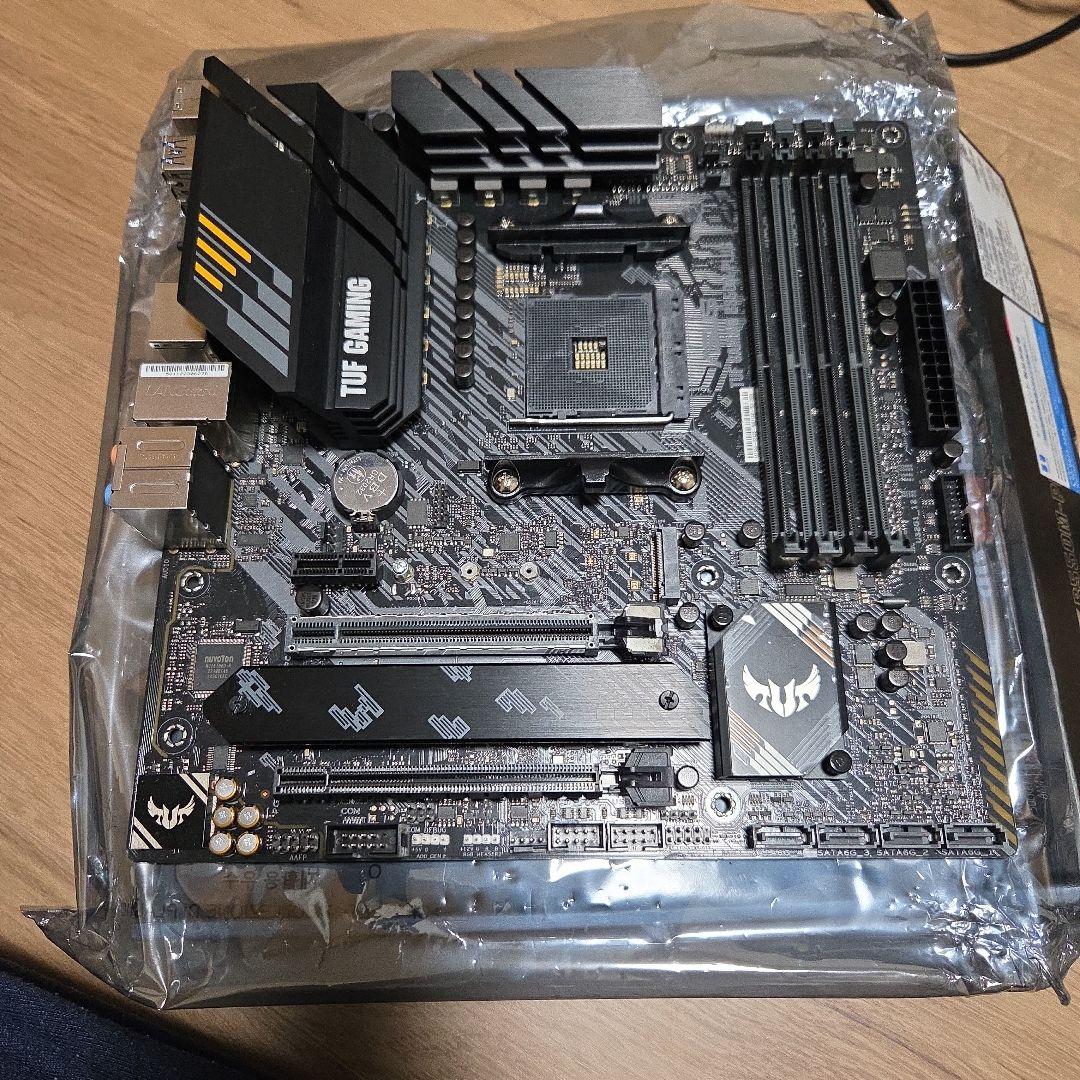 ASUS TUF GAMING B550M-PLUS マザーボード 動作確認済み