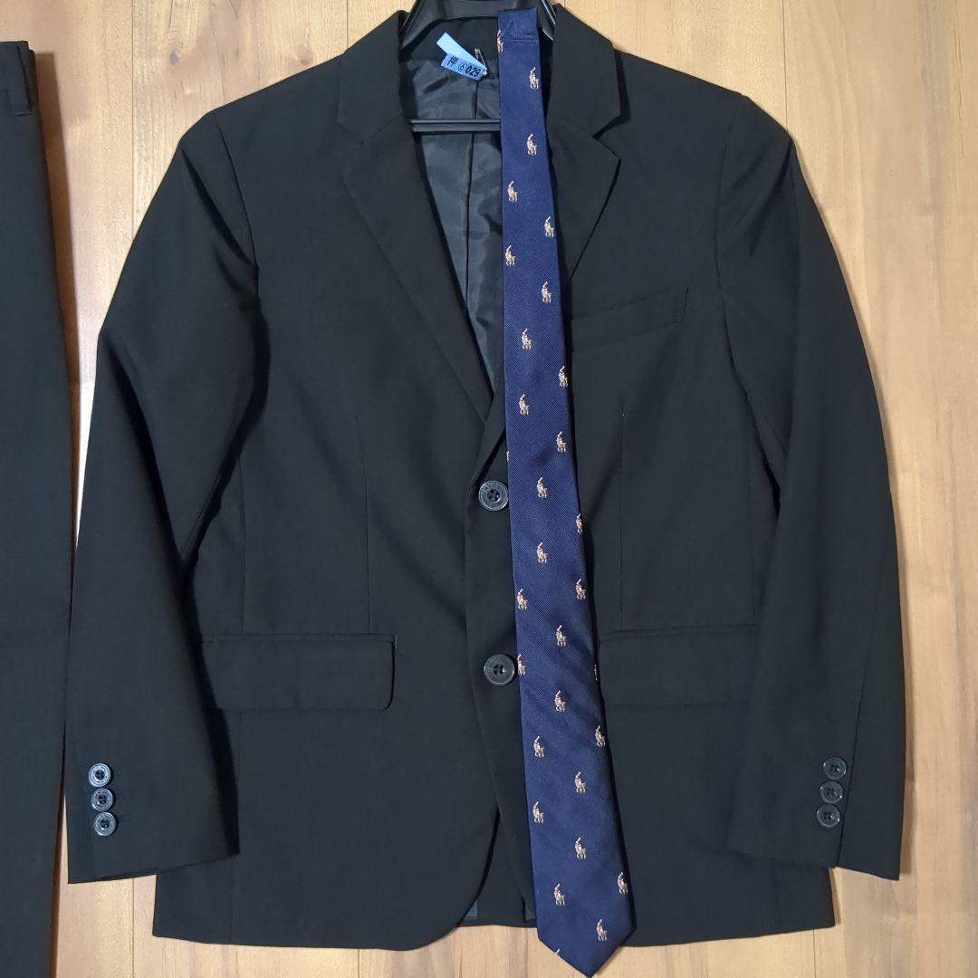 コムサイズムフォーマルスーツ150＋ラルフローレンネクタイ