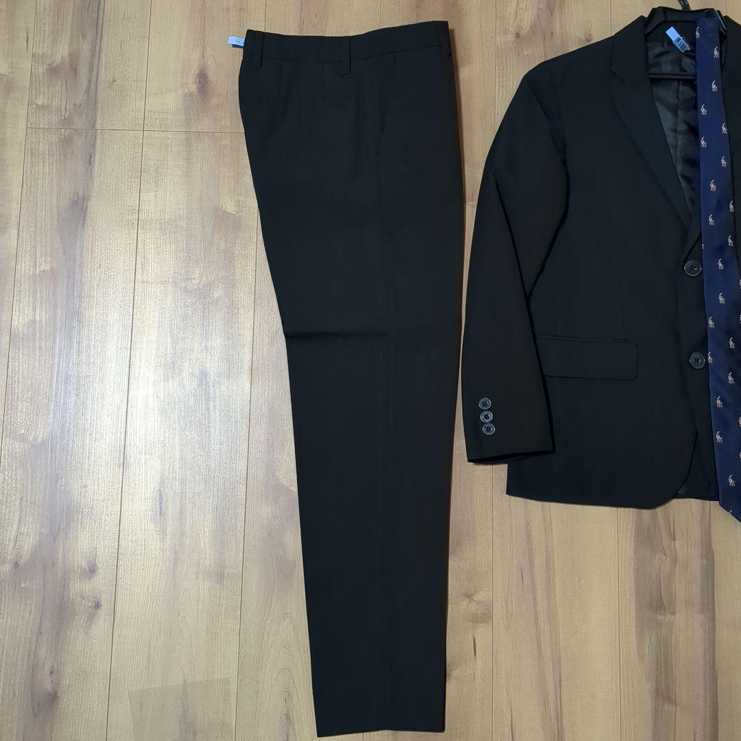 コムサイズムフォーマルスーツ150＋ラルフローレンネクタイ