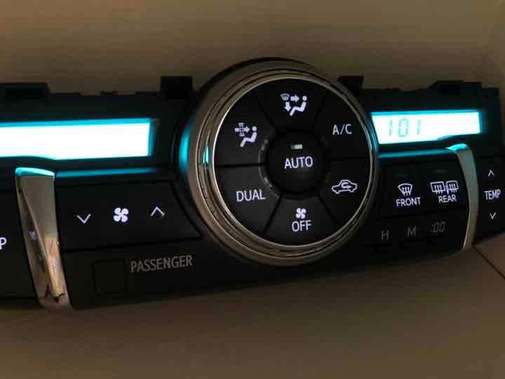 【送料無料】マークX 130系 前期 エアコンパネル LED打ち替え済み