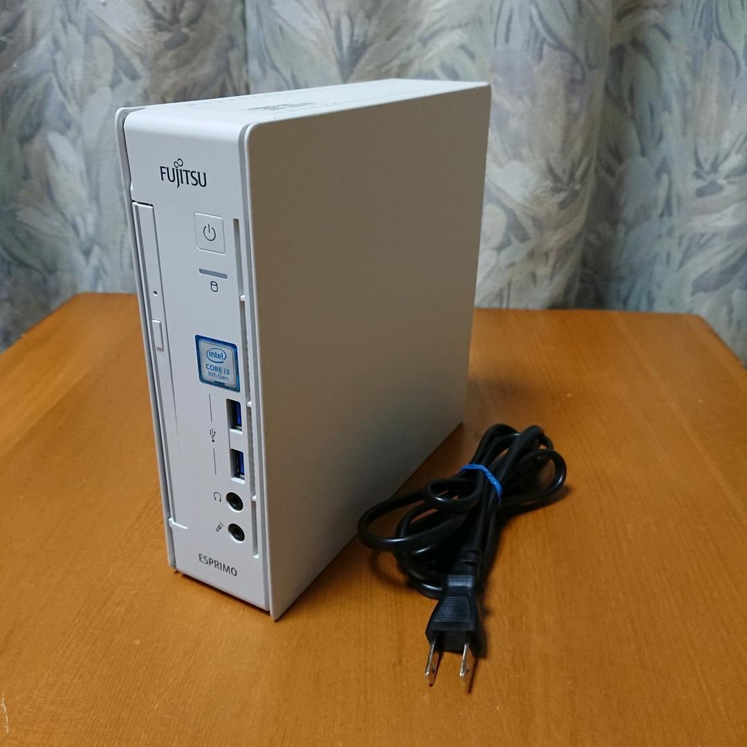 ミニPC　富士通 ESPRIMO Q558/V　intel8世代CPU
