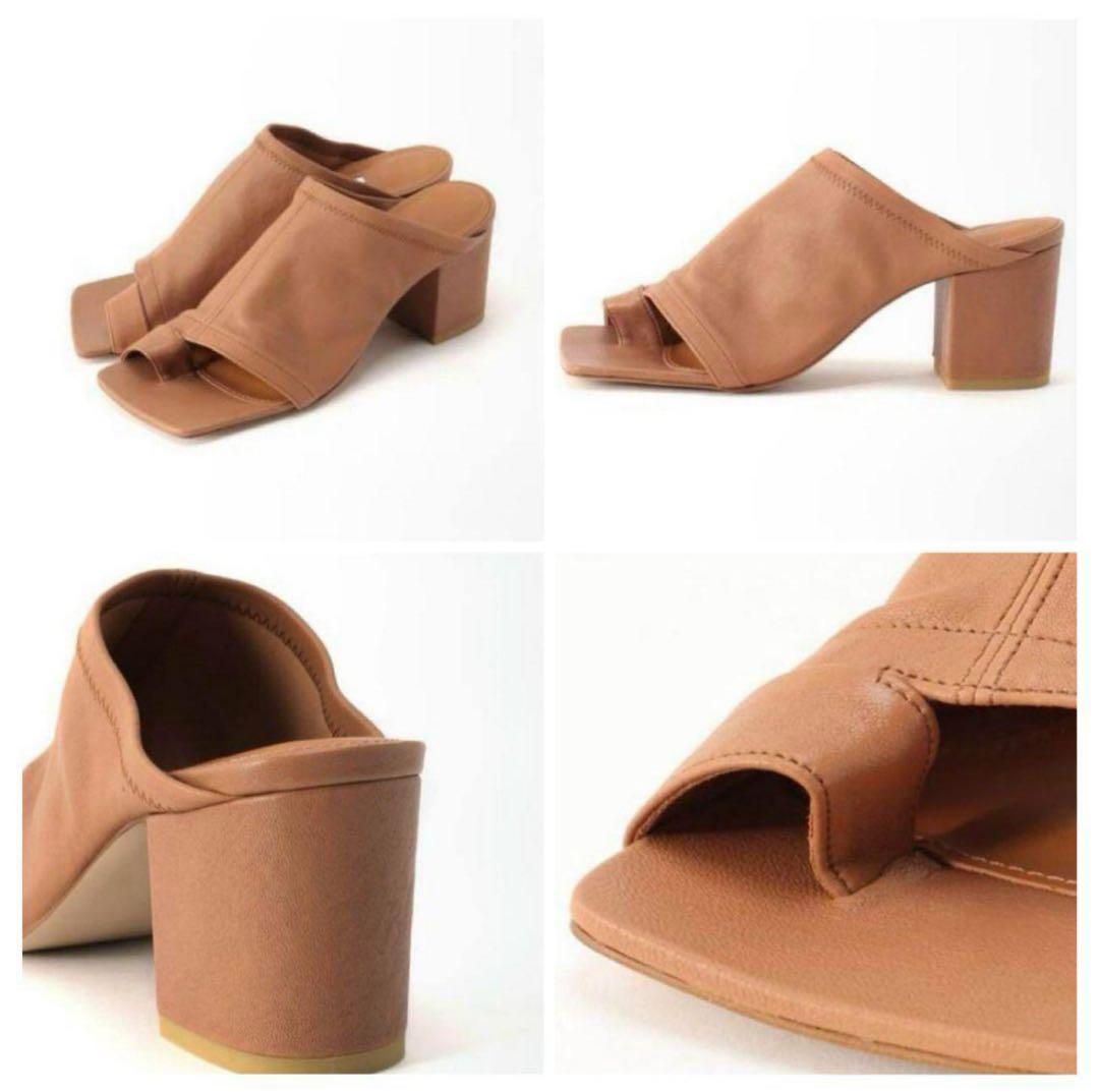 PIPPICHIC ピッピシック STRETCH ミュール 36 キャメル