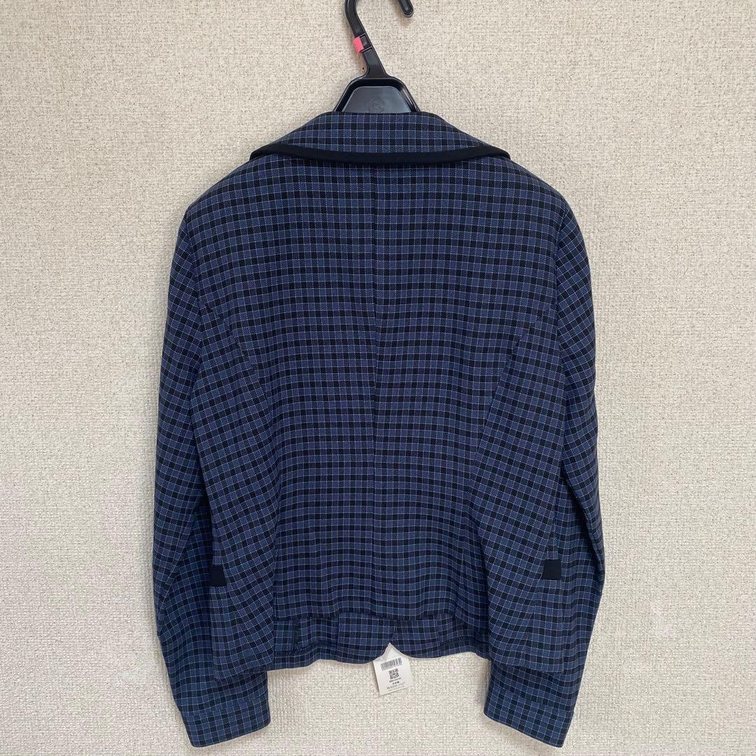 【新品タグ付き】アンジョア 事務服 11号 長袖オーバーブラウス セットアップ