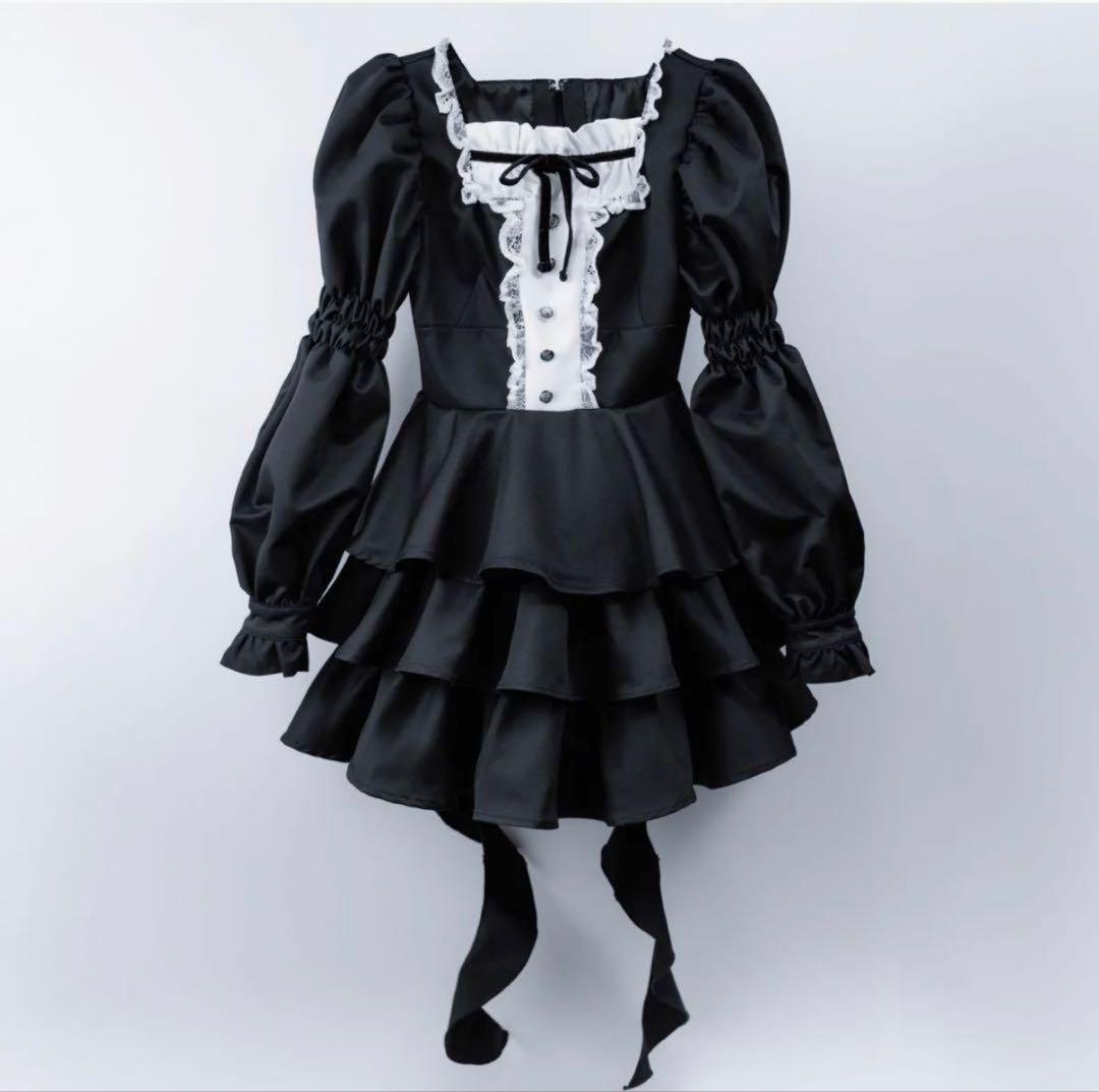 ワンピース dependoll doll ruffle puff one piece