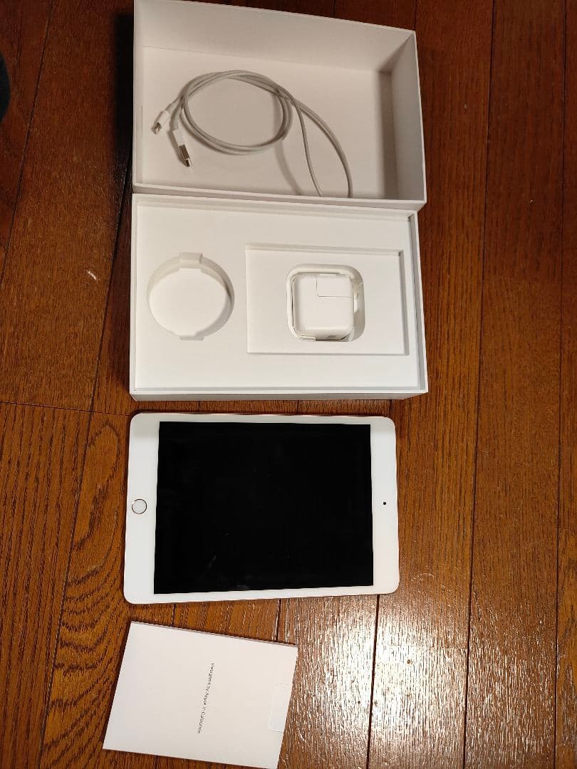 ★Apple iPad Mini Gold 256:充電ケーブル付中古wifi