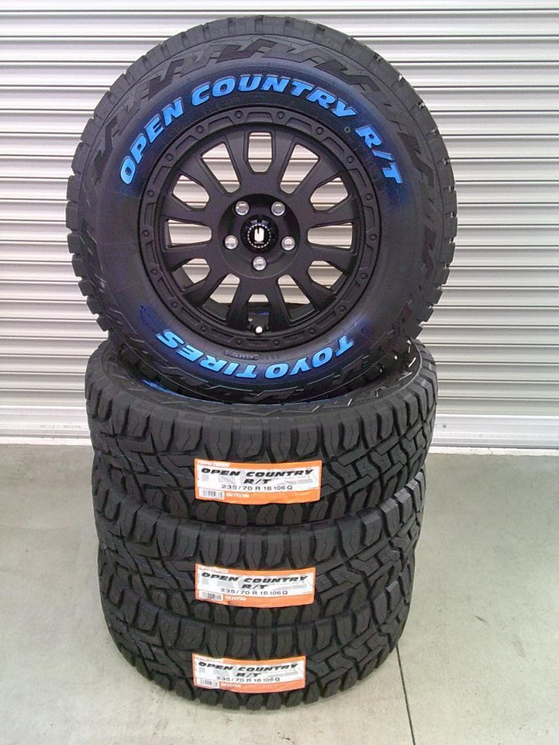送料込☆オープンカントリーR/T☆235/70R16☆デリカD5・RAV4などに