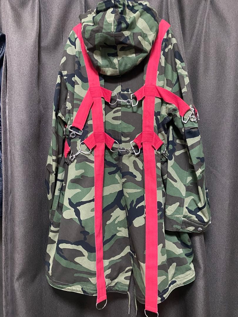 CELINE 新品 セリーヌ 23ss モッズ ミリタリー ハーネス コート