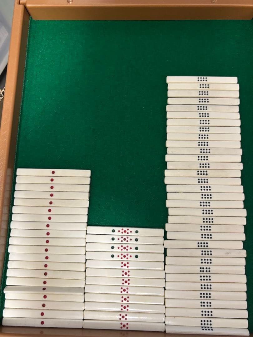 かきぬま 全自動麻雀卓 雀夢C型 対応 背面 青 黄 2セット 点棒セット