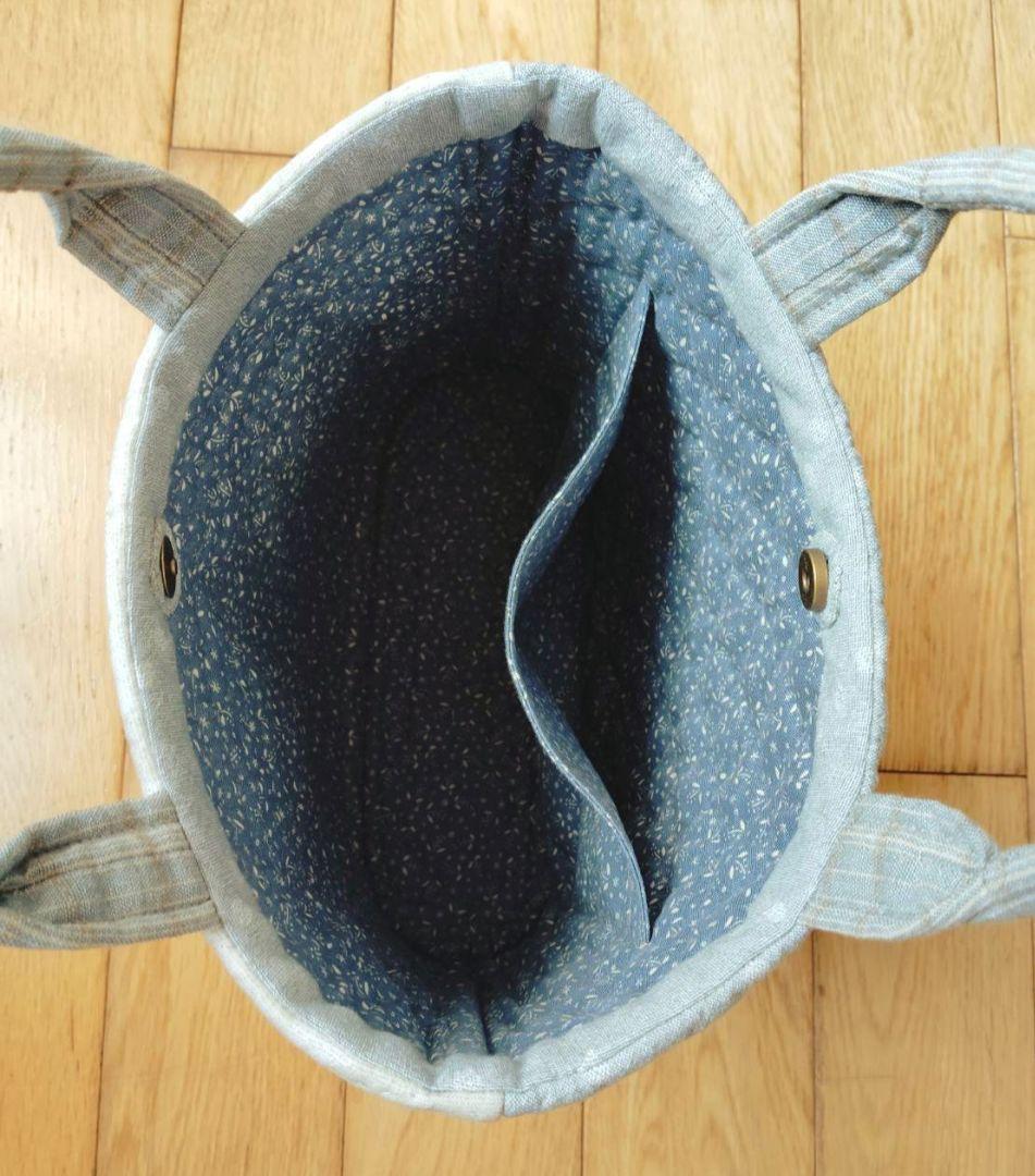 「 風見鶏の見える街 」トートバッグ パッチワーク ハンドメイド テシゴト