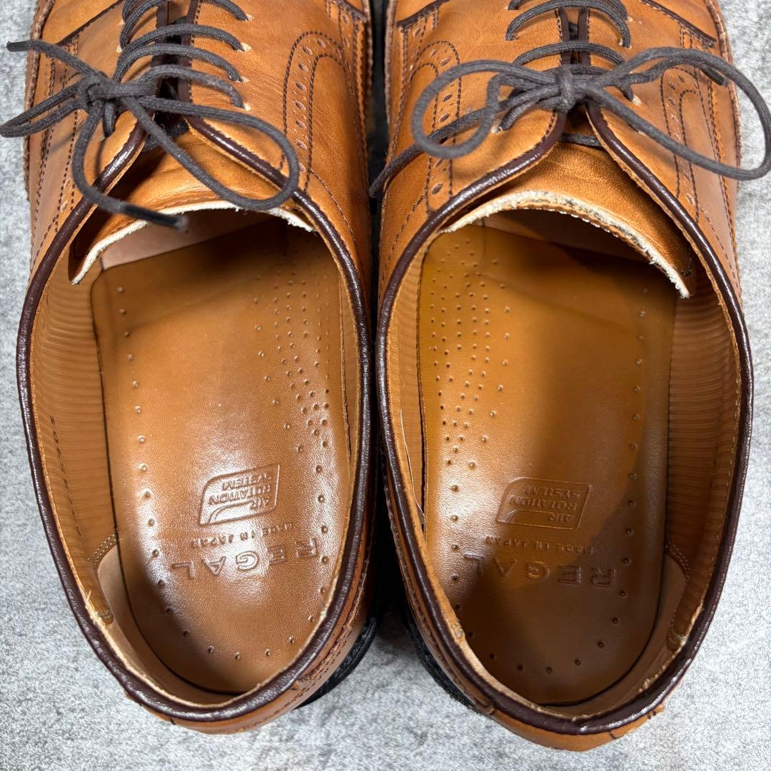 REGAL リーガル　レザー　ウイングチップ　TR15 ビジネスシューズ　27