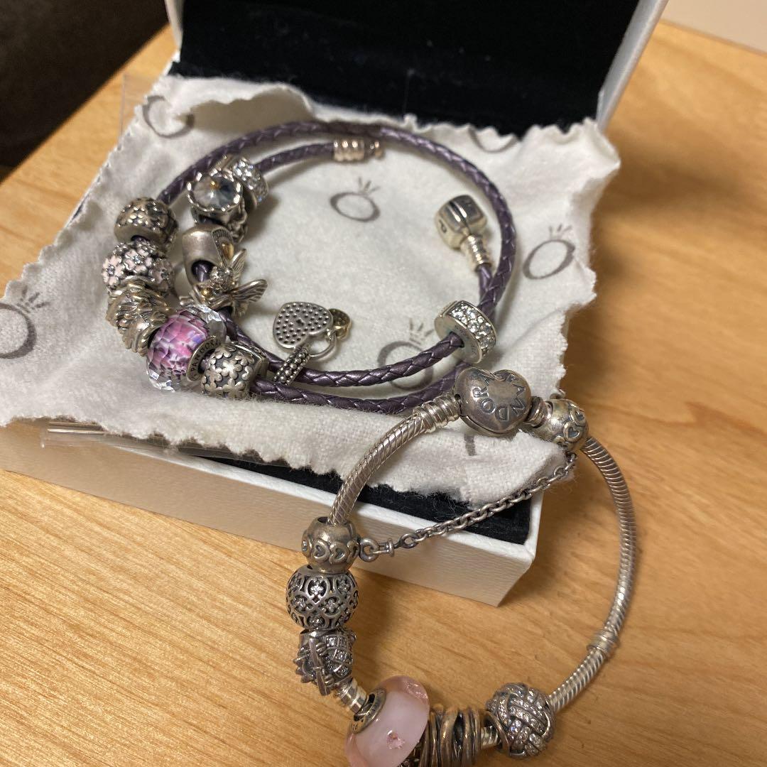 パンドラ　PANDORA ブレスレット2本セット