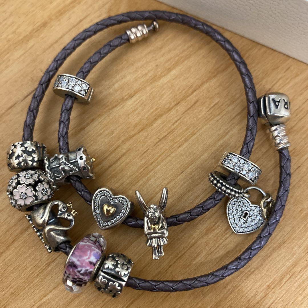 パンドラ　PANDORA ブレスレット2本セット