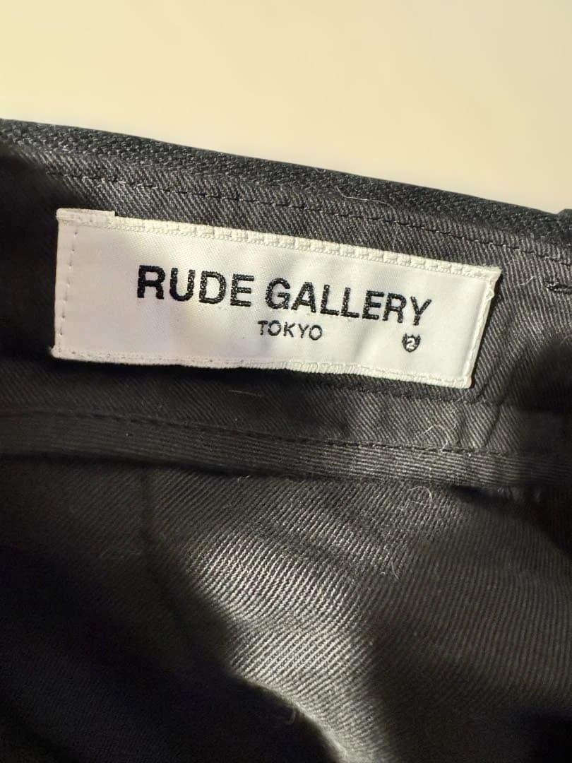 RUDE GALLERY ブラック スラックス 15 A/W