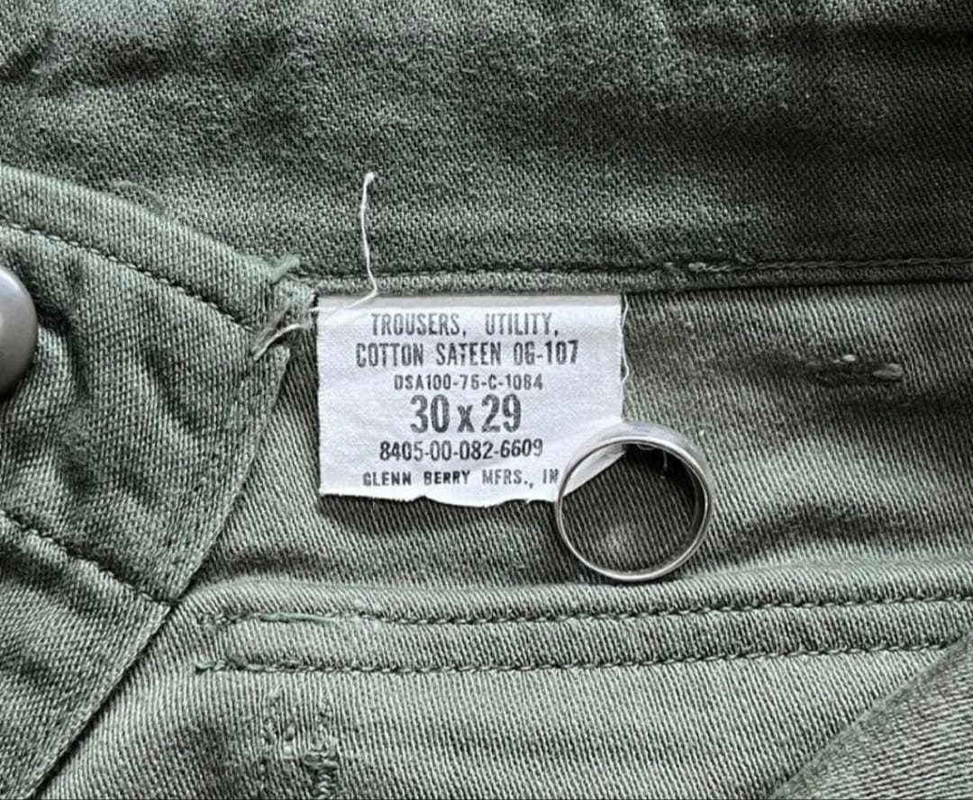 70's US.ARMY og107 ベイカーパンツ baker pants