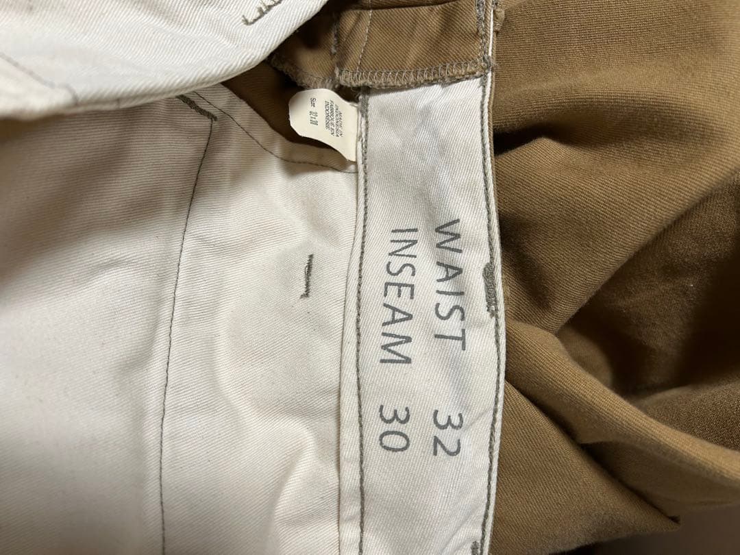 RRL ダブルアールエル チノパン COTTON FIELD CHINO パンツ