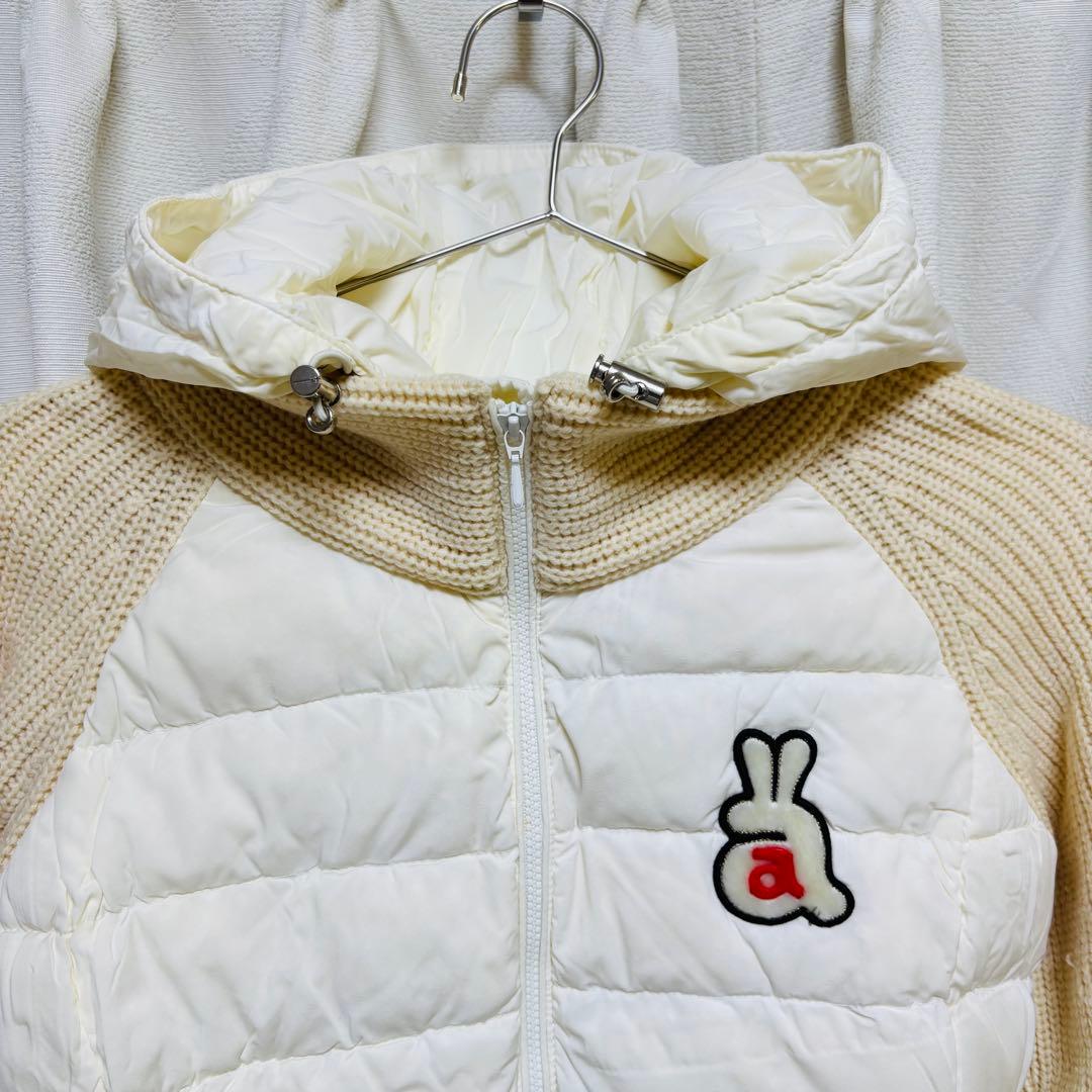 アルチビオ　中綿ジャケット　ニットジャケット　S