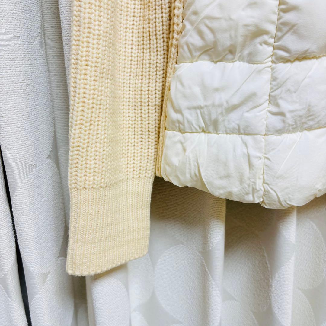 アルチビオ　中綿ジャケット　ニットジャケット　S