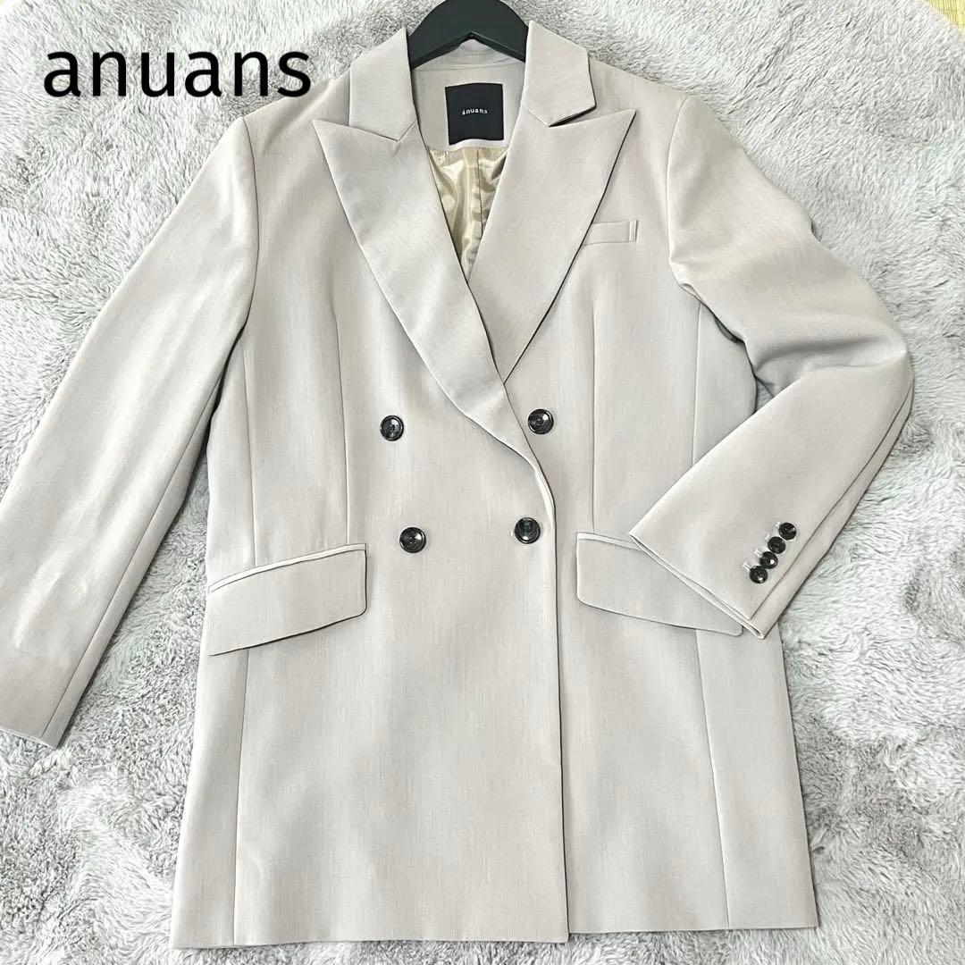 【新品】anuans ダブルブレスト テーラードジャケット オーバーサイズ