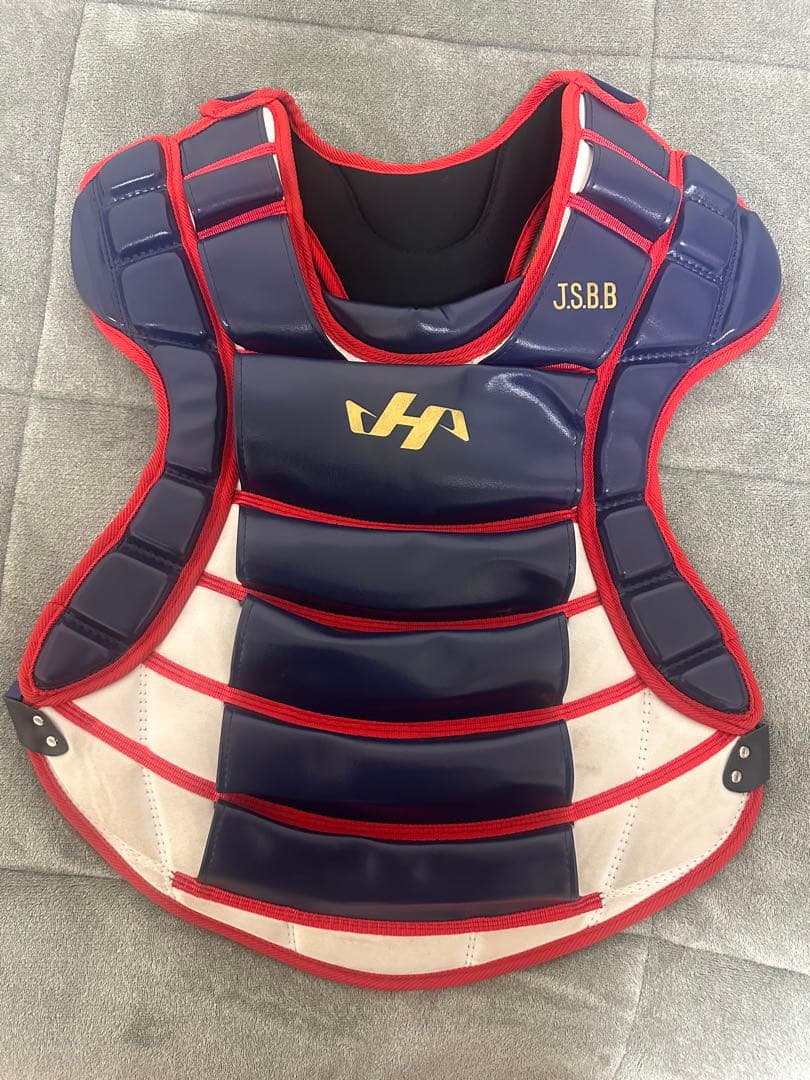 希少‼️肩パッド付き‼️ハタケヤマキャッチャー防具3点セット