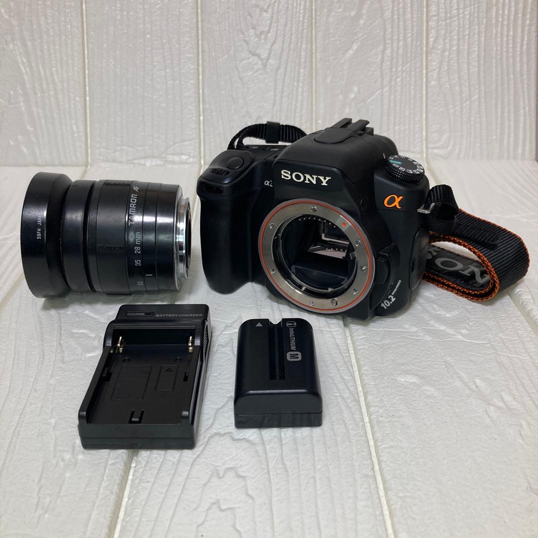 SONY α300 一眼レフカメラ ソニー TAMRON タムロン レンズ