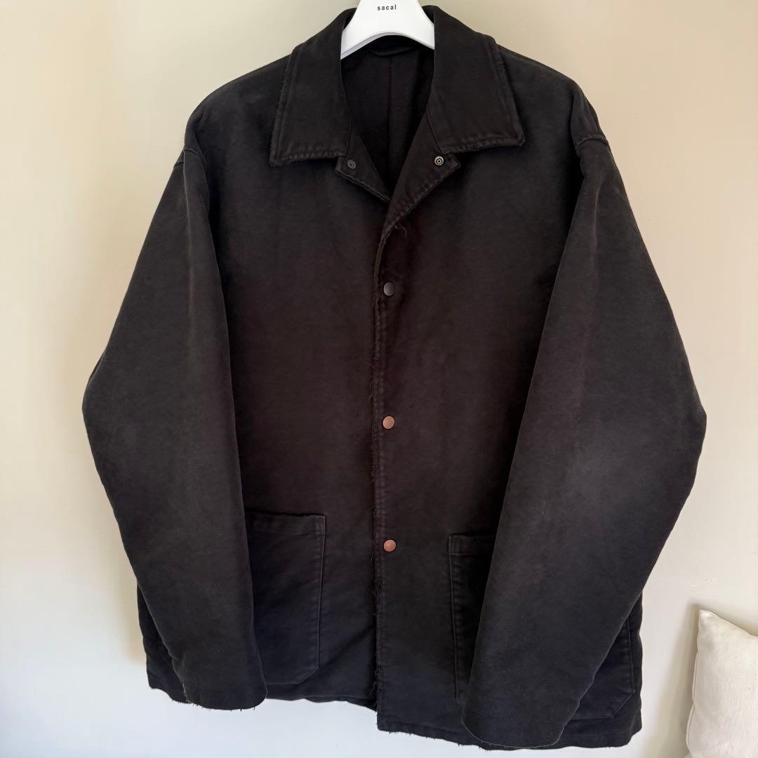 25aw 直営限定comoli モールスキンポストワーク サイズ2