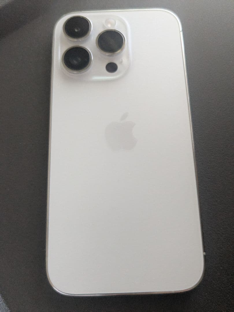 【美品】Apple iPhone 14 Pro シルバー 本体128 SIMフリ