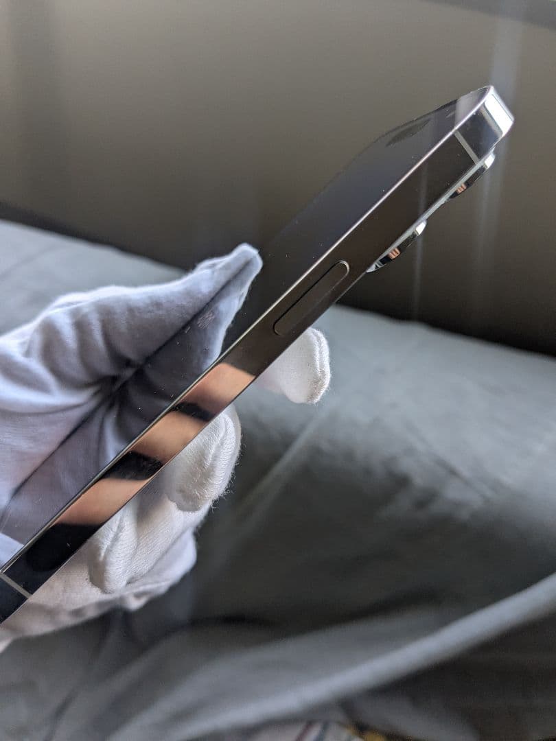 【美品】Apple iPhone 14 Pro シルバー 本体128 SIMフリ