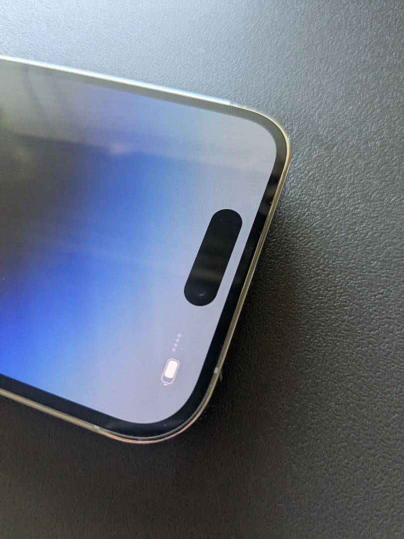 【美品】Apple iPhone 14 Pro シルバー 本体128 SIMフリ