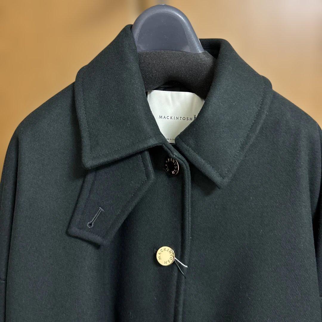 マッキントッシュ　ハンビー　コート　ダークグリーン　レディース4