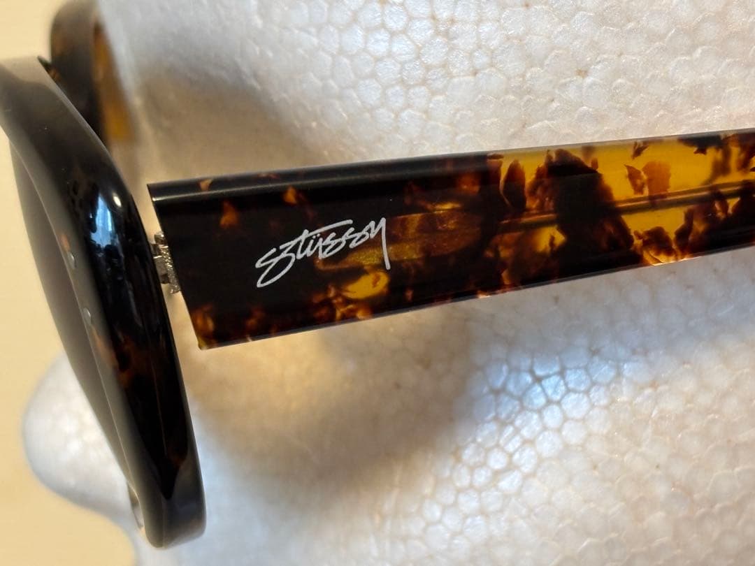 Stussy/ステューシー/naomi/サングラス/限定/デミ柄/ケース付/良品