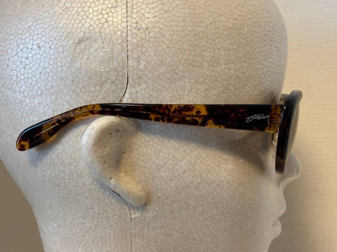 Stussy/ステューシー/naomi/サングラス/限定/デミ柄/ケース付/良品